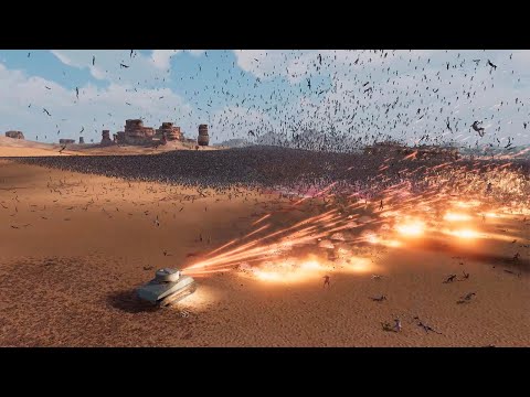 Sherman Tank vs 3,000,000 Zombies — Ultimate Epic Battle Simulator 2