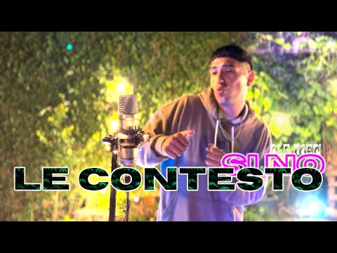 ALE MEN - SI NO LE CONTESTO (Video Lyric )