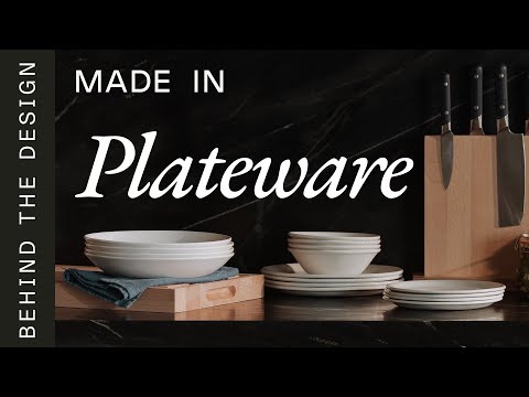 Behind the Design: English-Made Plateware Collection | Made In Cookware