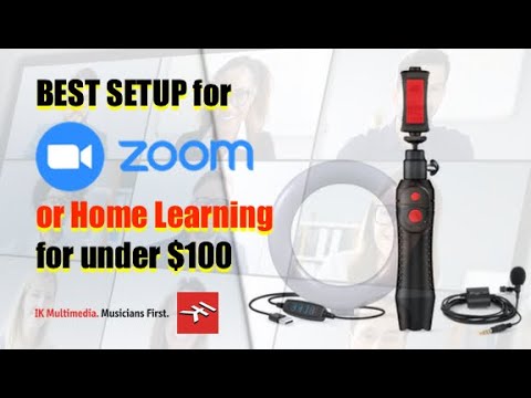 Best Setup for Zoom or Home Learning under $100
