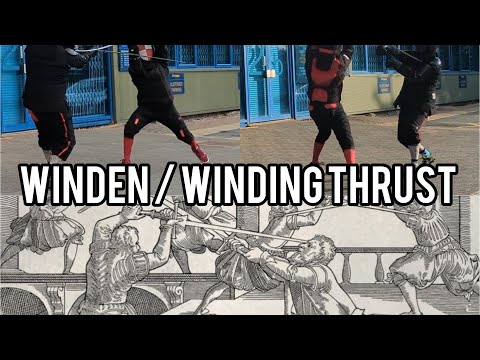 longsword winden / winding thrust