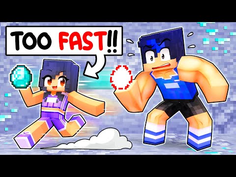 Insane Speed Hacks in Minecraft! Aphmau's Unbelievable Skills!