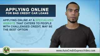 Applying Online for Bad Credit Car Loans