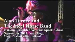Alan Turner and The Steel Horse Band live Concert for Disabled Veterans Sports Clinic