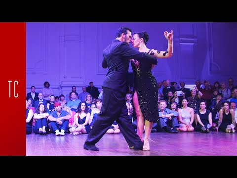 Tango: Valeria Maside y Anibal Lautaro, 29/4/2017, Brussels Tango Festival 1/3