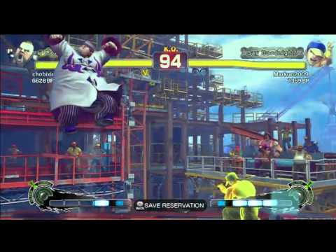 SSF4 AE: chobixinco (Rufus) VS Markun2009 (Yun)