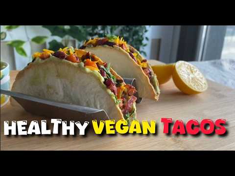 Sweet Potato Tacos with Avocado Sauce, Easy & Healthy Vegan Recipe, Mrs Vegan