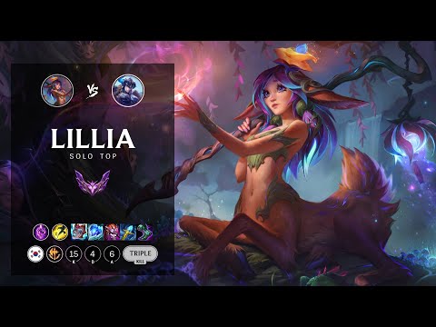 Lillia Top vs Sejuani - KR Master Patch 12.20