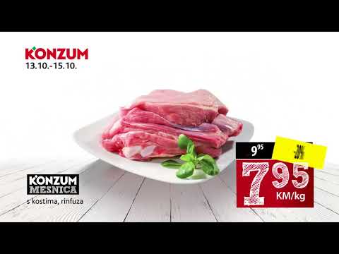 Konzumova Vikend akcija! 13.-15.10.2017.