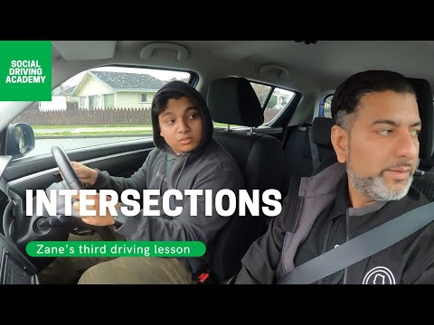 Zane’s third driving lesson