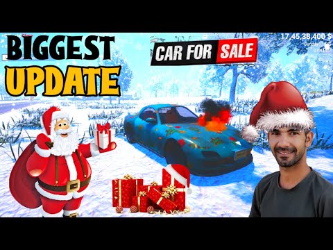 FINALLY CAR FOR SALE CHRISTMAS UPDATE! 😍 NEW CARS & NEW CITY - Car For Sale Simulator 2023