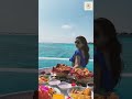 Nikki Galrani Bikini Look In Beach Hot Enjoying Beach View Shorts Bikini Malayalam