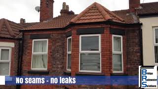 Seamless aluminium guttering by Bridge Rainwater Solutions