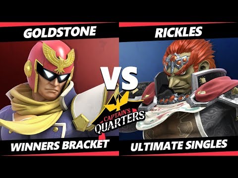 Captain's Quarters Winners Bracket - Goldstone (Captain Falcon) Vs. Rickles (Ganondorf) SSBU Singles