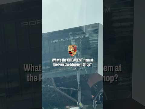 Thumbnail for What’s the CHEAPEST Item at the Porsche Museum Shop? #automobile #cars #porsche by Porsche Museum