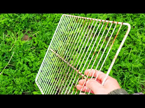 Not everyone knows this secret of grid from an old refrigerator! A brilliant idea in 3 minutes!