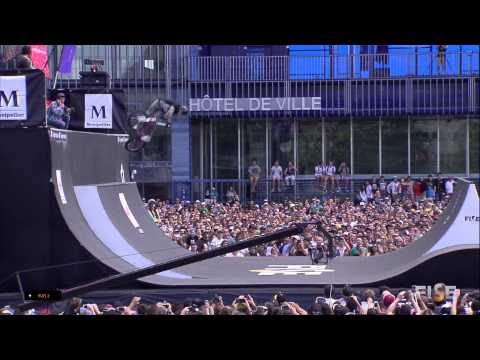 3rd Final BMX Spine - Mark Webb - FISE World Montpellier 2015