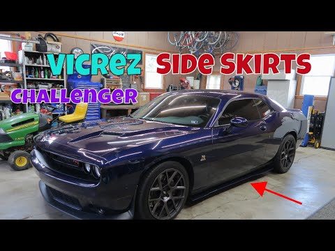 Side Skirts for the Dodge Challenger