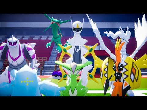 ALL THE LEGENDARIES TOGETHER IN LUCKY BLOCK MASTER BALL 😱 - PIXELMON LUCKY BLOCKS MINECRAFT POKEMON