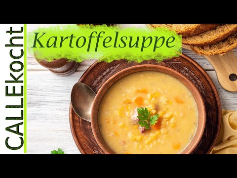 Kartoffelsuppe selber machen - Fleischlos nach Omas Rezept