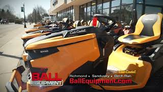Cub Cadet Summer Sales at Ball Equipment