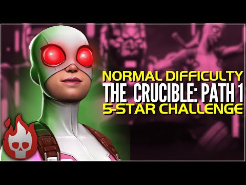 ACT 7 - The Crucible -Path 01- 5 Star Champs Only - Normal Difficulty - Guide - Gwenperion