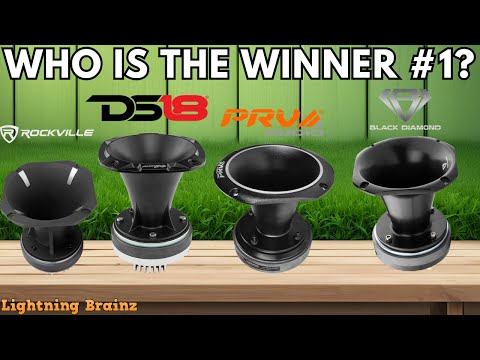 2024's BEST CAR HORN TWEETERS [TOP 6 Best Compression Drivers For Car Audio!]