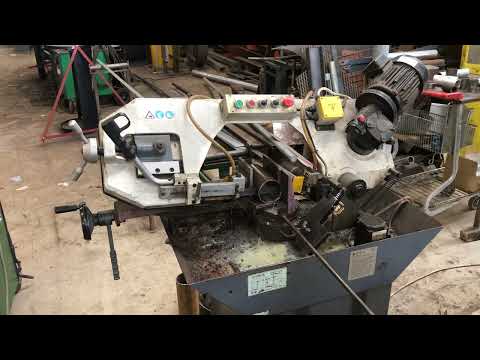 Optimum OPTI S 275 G metal belt saw for sale on www.retrade.eu