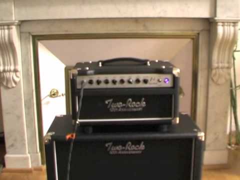 Rare Two Rock 10th Anniversary J-2 head and matching cab Serial #002 image 10