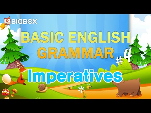 [ Basic English Grammar Lesson ] Lesson 4 : Imperatives