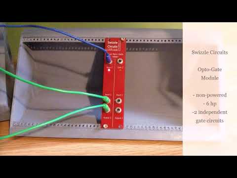 Swizzle Circuits Opto Gate Demo - EuroRack Module