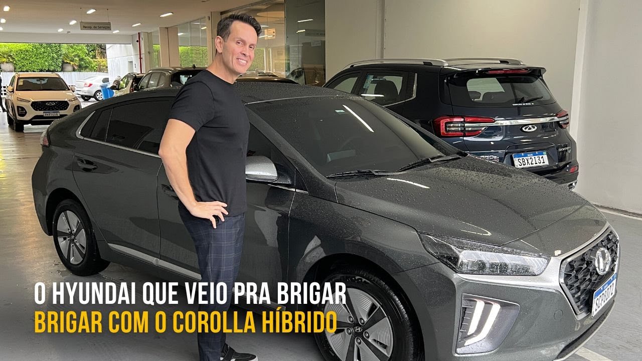 Testei o Hyundai Ioniq Híbrido.