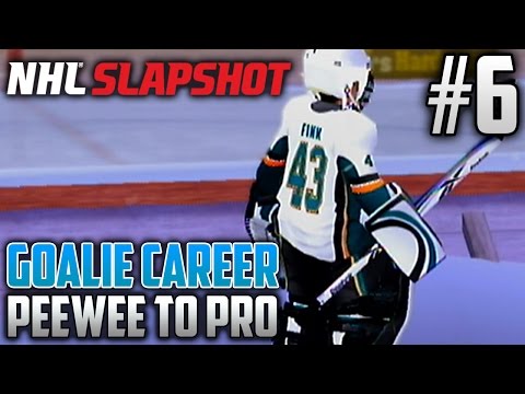 NHL Slapshot (Wii) | Peewee to Pro (Goalie Career) | EP6 | A GOOD PERFORMANCE?