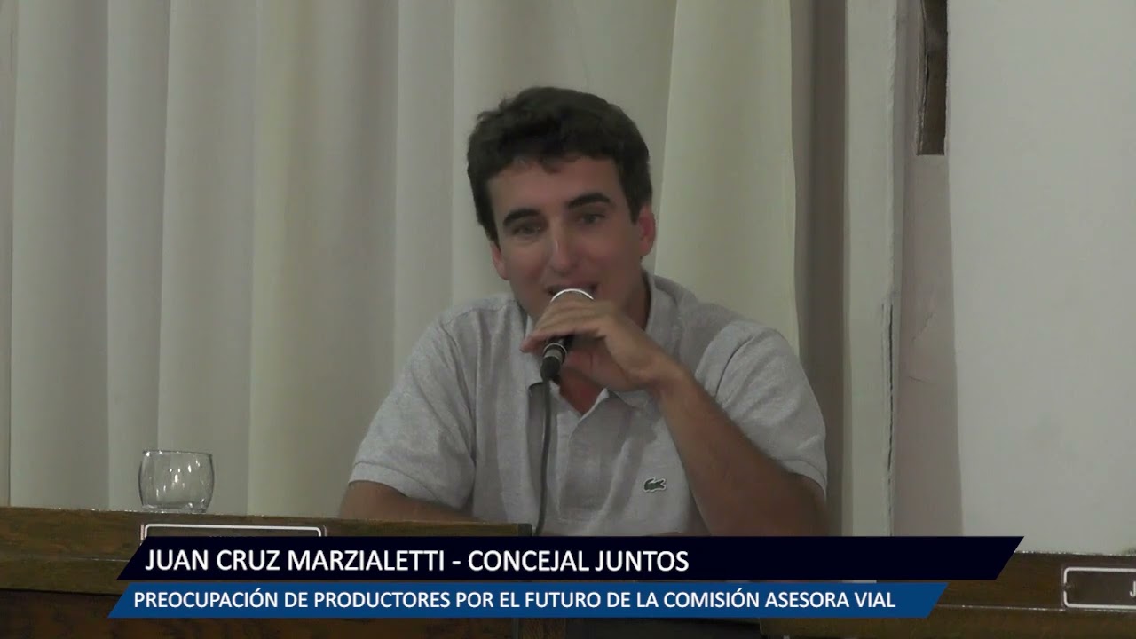 2023 12 06 FUTURO DE LA COMISIÓN VIAL JUAN CRUZ MARZIALETTI JUNTOS