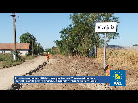 Primarul comunei Gottlob, Gheorghe Nastor: “Am accesat fonduri nerambursabile ”