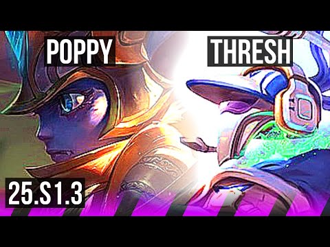 POPPY & Varus vs THRESH & Xayah (SUP) | KR Grandmaster | 25.S1.3