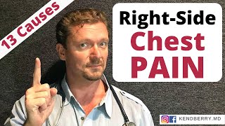 Right-Side CHEST PAIN (What it Means) 13 Causes