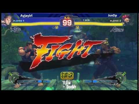Inferno XXVII SSF4 AE 2012 tournament Ayjayirl Ryu vs JunDP Akuma