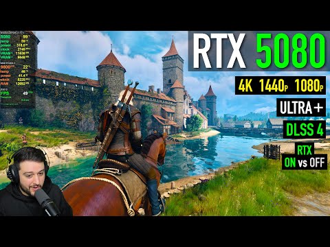 RTX 5080 - The Witcher 3 - This is BEAUTIFUL! (RT is Too Demanding though...)