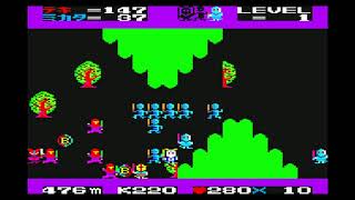 Bokosuka Wars (ボコスカウォーズ) for the NEC PC-6001 mkII