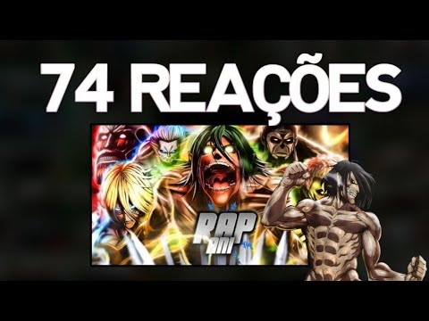 MEGA MULTI REACT Rap dos 9 Titãs Primordiais 『 Shingeki no Kyojin 』| ESPECIAL 200K | URT