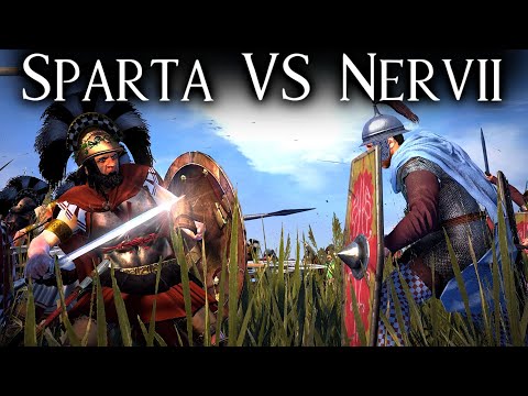 Sparta Vs Nervii!! ⚔️ - Divide Et Impera Online Battles - Total War Rome 2 - Ep.5