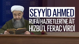 Seyyid Ahmed Rufâî Hazretleri'ne âit 