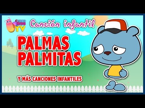 ♫♪ 👏 👐 PALMAS, PALMITAS 👏 👐 ♫♪ canción infantil completa con dibujos animados