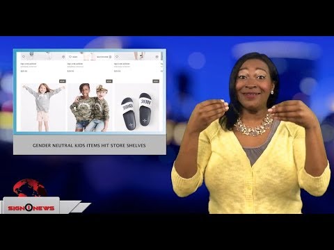 Gender neutral kids items hit store shelves (ASL - 1.22.18)