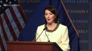 World Leaders Forum: President of the Republic of Kosovo, Atifete Jahjaga