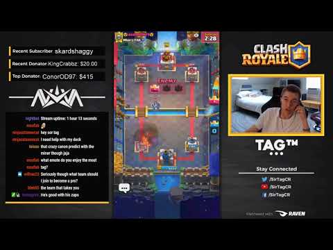 #4 BEST DECK IN THE WORLD! Hog Rider Cycle Deck  — Clash Royale