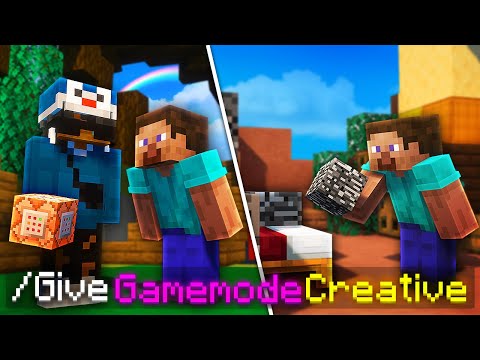 I Gave Away The Creative In BedWars [2]