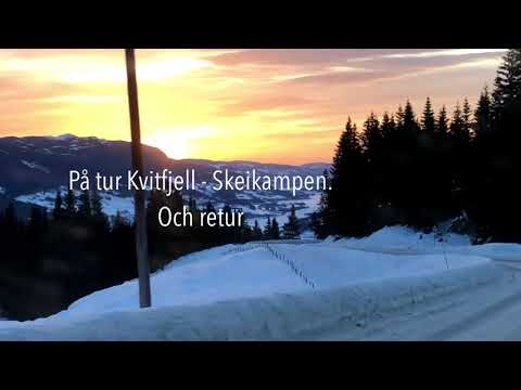 På tur Kvitfjell - Skeikampen. Och retur.