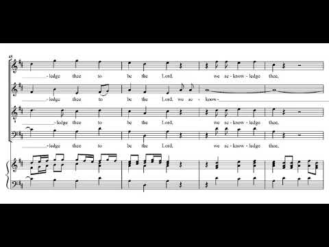 Händel: Utrecht Te Deum - 1. We praise thee, o God - Preston